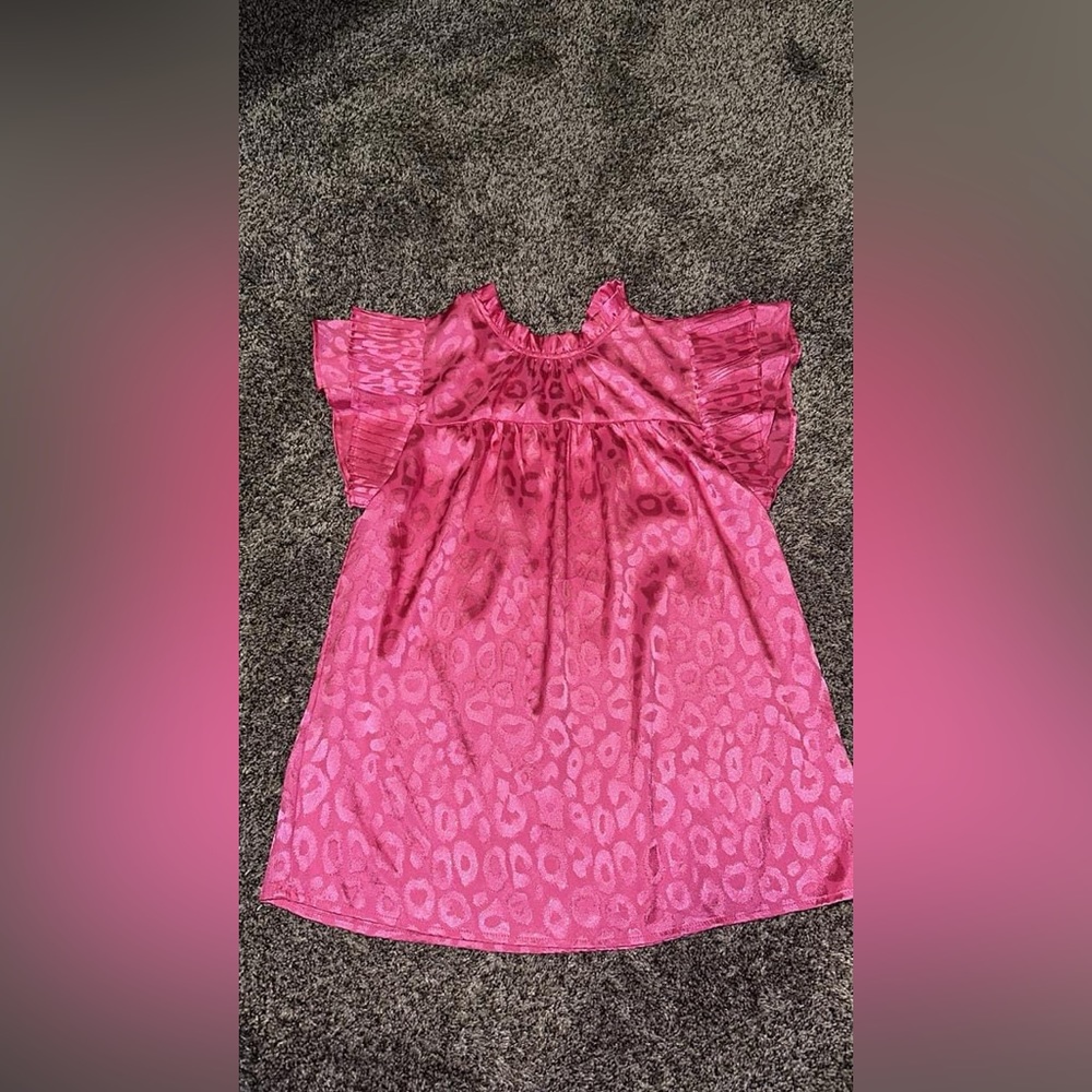 SHEIN Cheetah Blouse